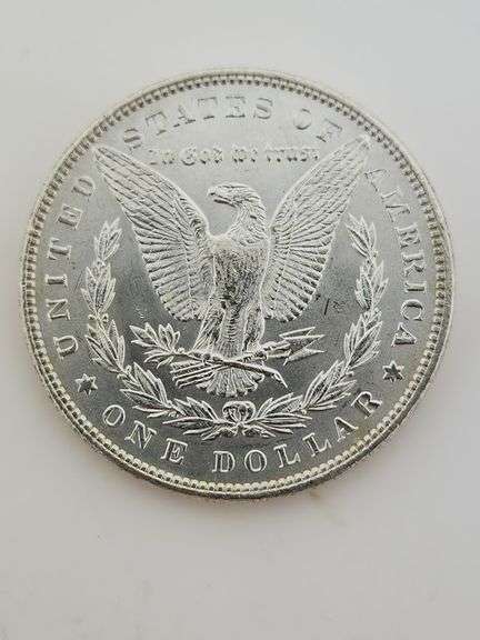1885 Morgan Silver Dollar, AU/UNC