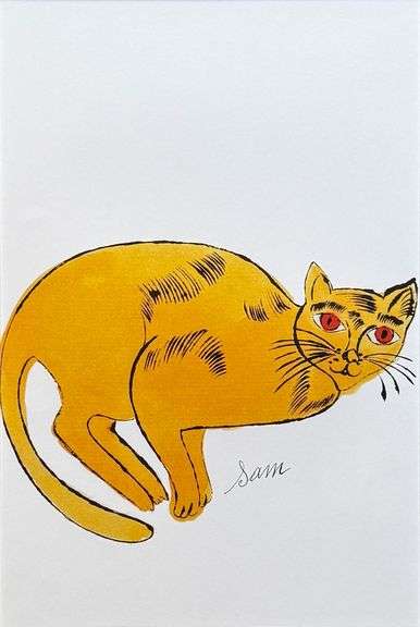 Andy Warhol, From '25 Cats Name Sam and One Blue Pussy' Suite