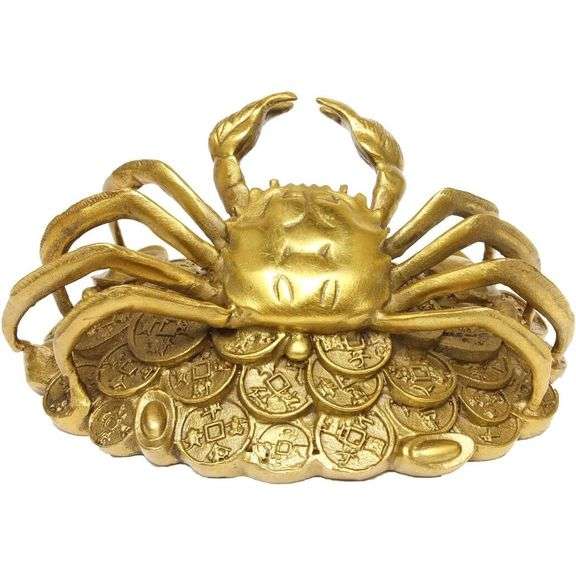 Brass Money Crab