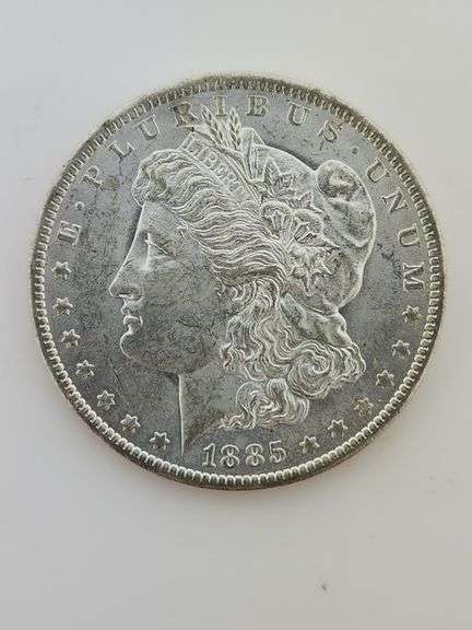 1885 O Morgan Silver Dollar, UNC