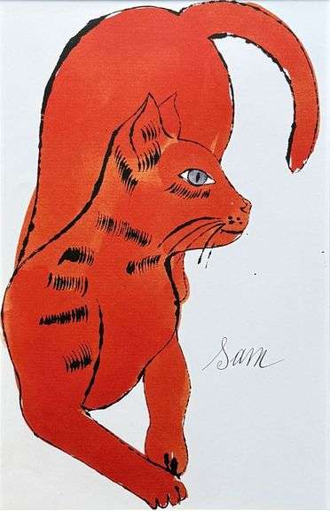 Andy Warhol, From '25 Cats Name Sam and One Blue Pussy' Suite