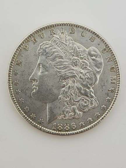 1886 Morgan Silver Dollar, UNC