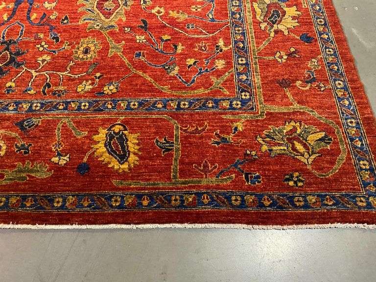 Stunning Fine Mahal Design Rug 9.4x12