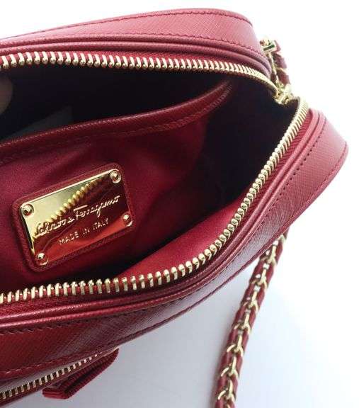 Ferragamo Lydia Red Mini Crossbody 21