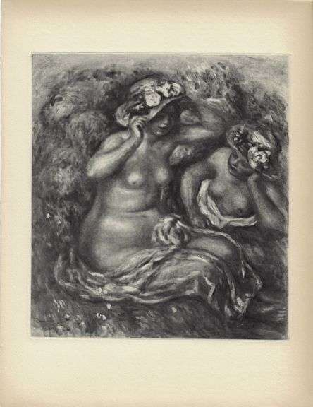 Limited Edition Pierre-Auguste Renoir (After) Original Heliogravure 1919