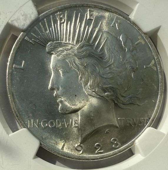 1923 NGC MS 66 Peace Dollar