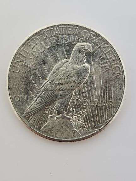 1925 Silver Peace Dollar, UNC