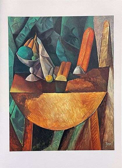 Collectible Vintage Pablo Picasso, Still Life (1908)