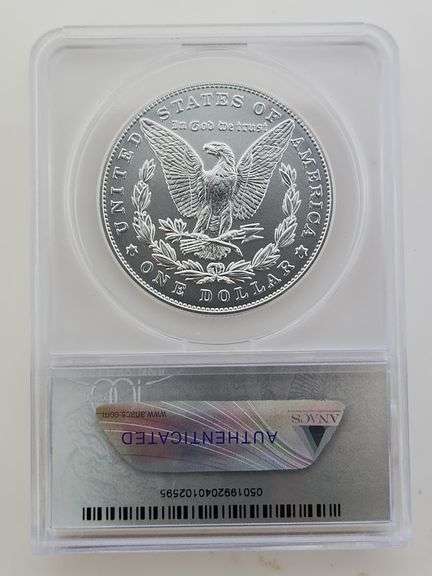 2021 Morgan Silver Dollar First Strike, ANACS MS70
