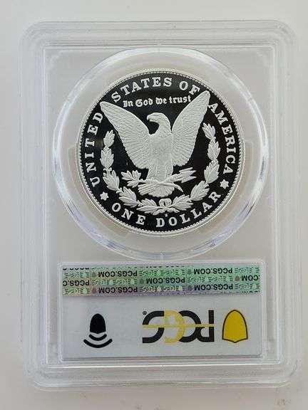 2023 S Proof Silver Morgan Dollar, PCGS Certified PR70 DCAM