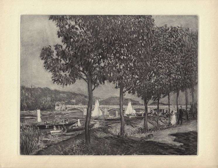 Limited Edition Pierre-Auguste Renoir (After) Original Heliogravure 1919