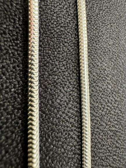 Sterling Silver Snake Chain 2.3mm Solid 925 New Brazilian Necklace 18"
