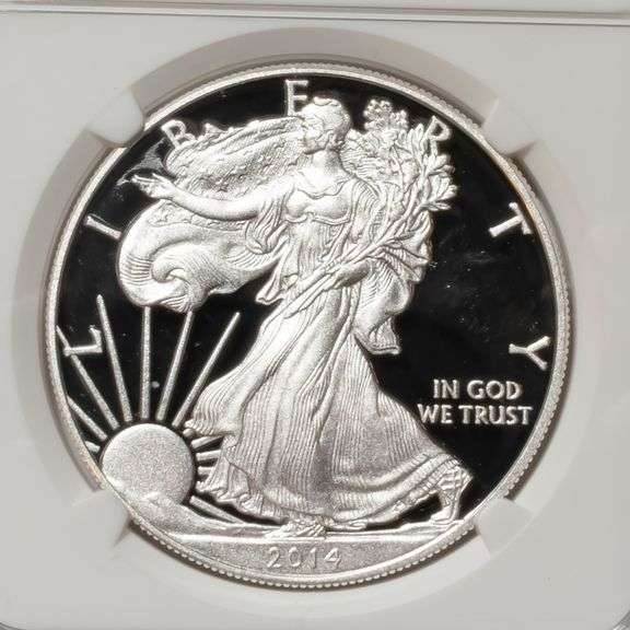 2014 W Early Reverse Silver Eagle