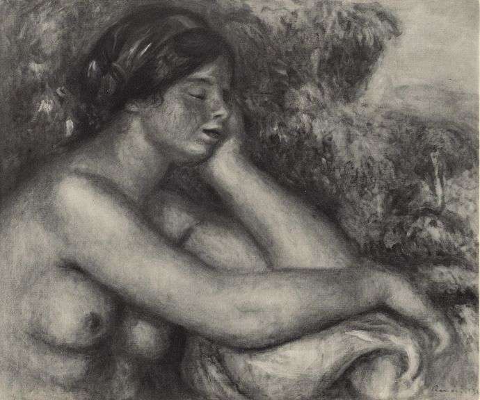 Limited Edition Pierre-Auguste Renoir (After) Original Heliogravure 1919