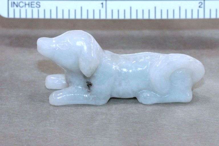Natural Jadeite Dog