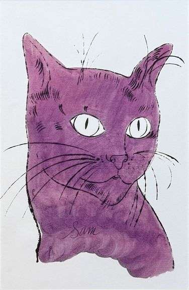Andy Warhol, From '25 Cats Name Sam and One Blue Pussy' Suite