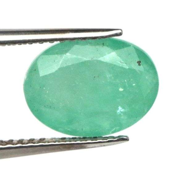Eye catching! Large 3.49ct natural Zambian Emerald