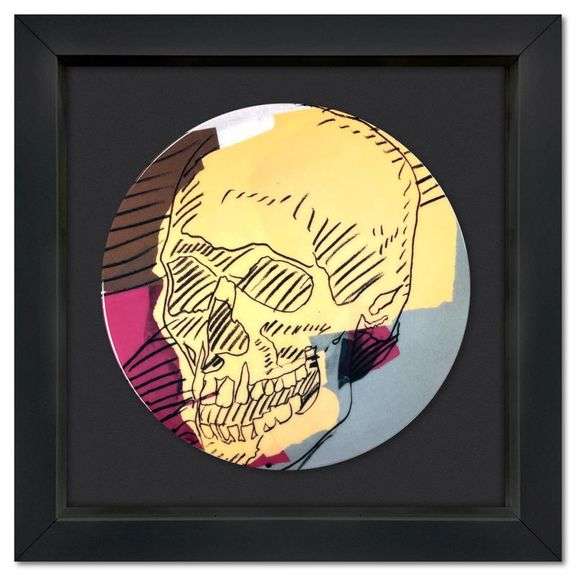 SKULL (Beige) by Warhol