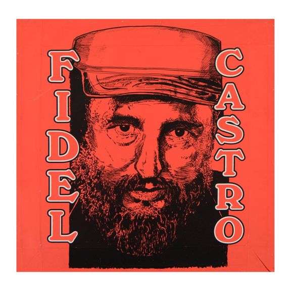 Fidel Castro by Steve Kaufman (1960-2010)