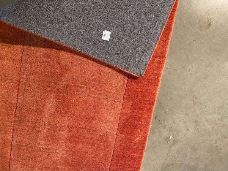 Solid 2 Tone Wool Runner 9'