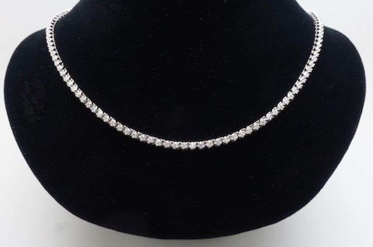 6.25CTW Diamond Tennis Necklace
