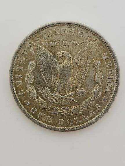 1898 O Morgan Silver Dollar, Toned Reverse