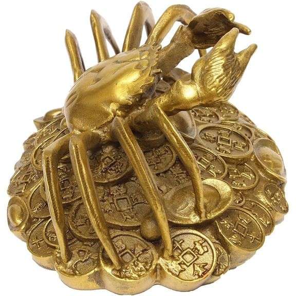 Brass Money Crab