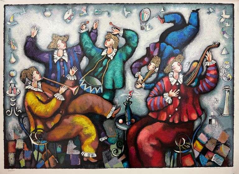 Fantastic Serigraph by Michael Kachan