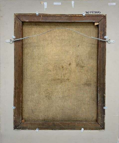 Exclusive Edmund Labberton Original Oil on Canvas Framed