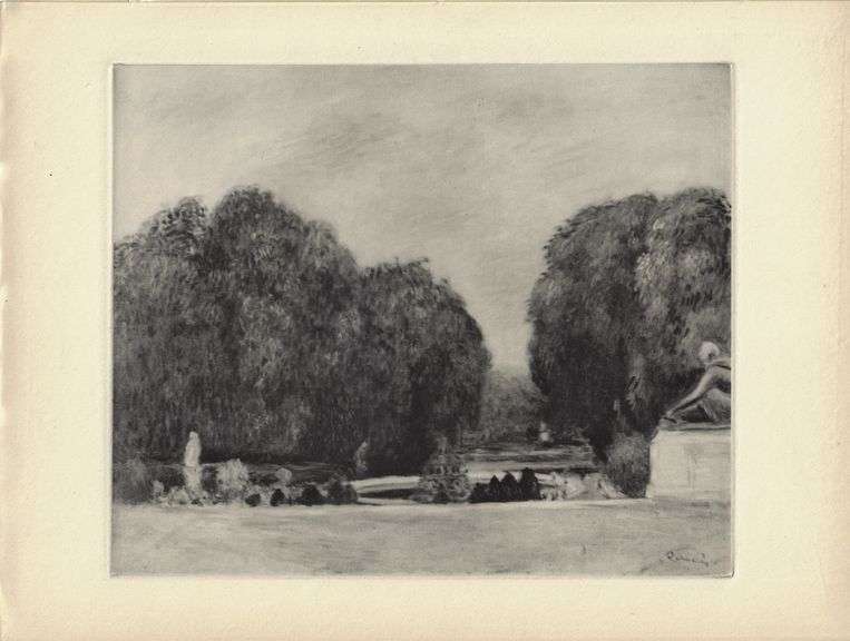 Limited Edition Pierre-Auguste Renoir (After) Original Heliogravure 1919