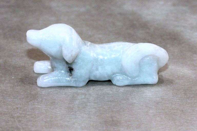 Natural Jadeite Dog