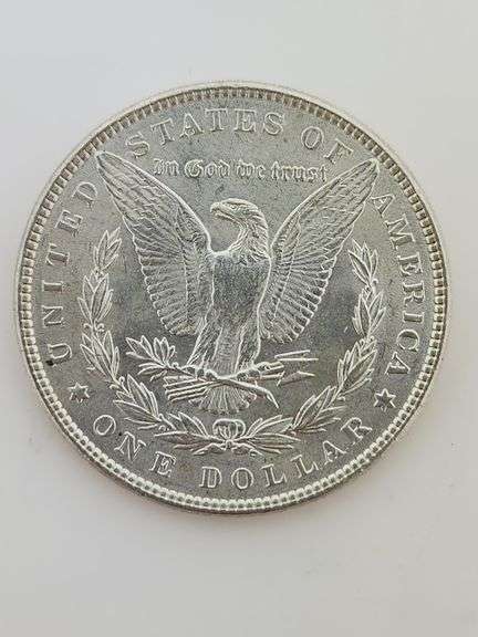 1886 Morgan Silver Dollar, AU