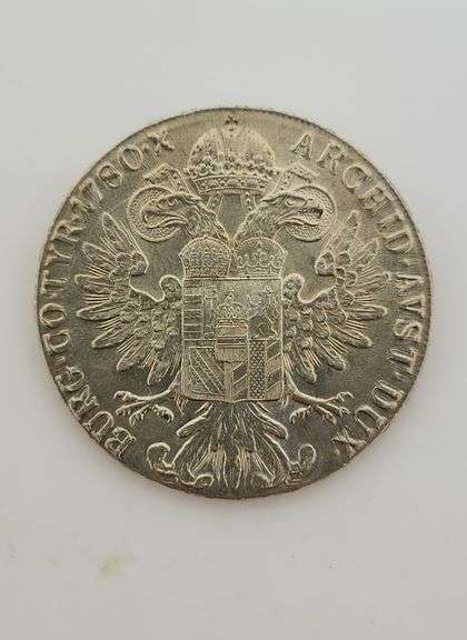 1780 Austrian Silver Maria Theresa Thaler – Restrike