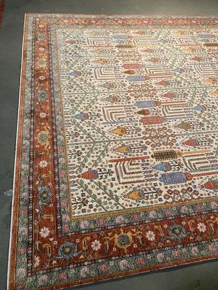 Stunning Colorful Rug 8x11