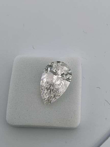 I.G.I CERTIFIED 3.08 CARAT PEAR SHAPE DIAMOND
