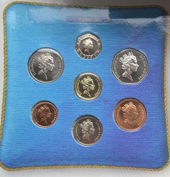 9 UK Unc Sets 1982-1989