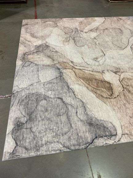 Super Soft Silky Feel Microfiber Contemporary Rug 8x10