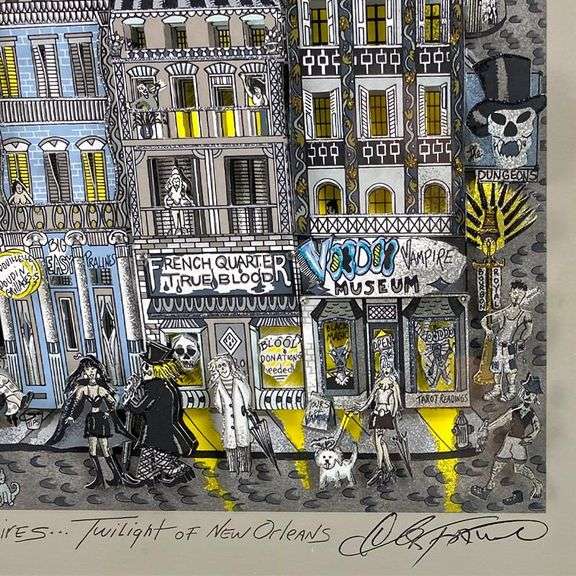 Vampires...The Twilight of New Orleans by Fazzino