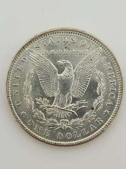1890 Morgan Silver Dollar, UNC