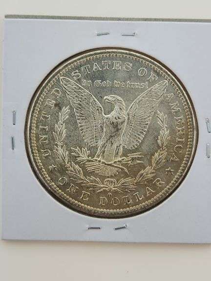 1883 O Morgan Silver Dollar, UNC