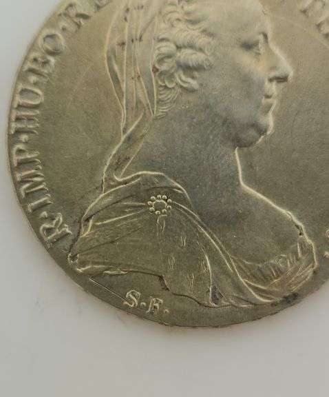 1780 Austrian Silver Maria Theresa Thaler – Restrike