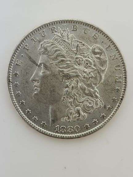 1880 O Morgan Silver Dollar