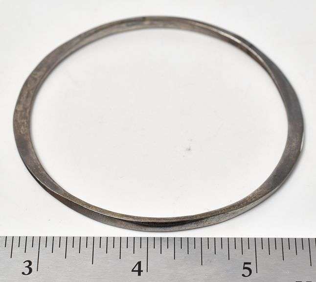 Bangle Bracelet in Sterling Silver