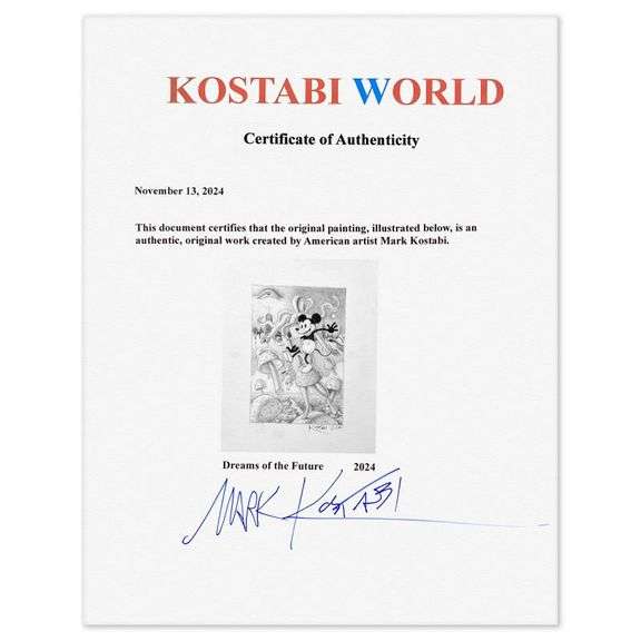 Dreams of the Future by Kostabi Original