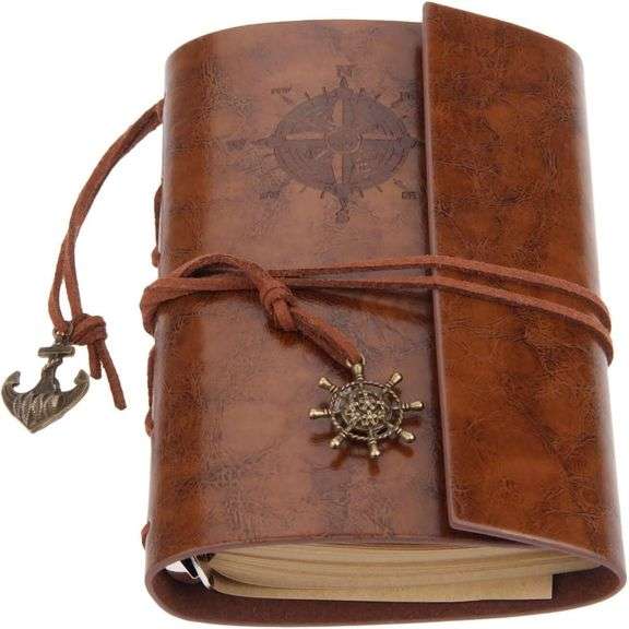 Nautical Themed Leather Journal