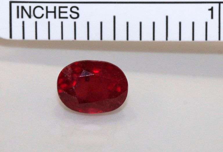 Radiant Natural Ruby - 2.82 cts.