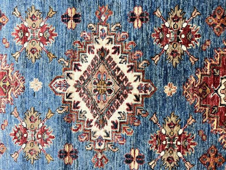 Handmade Kazak Design 3.3x5.0