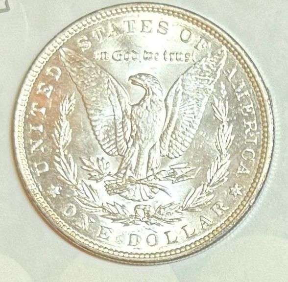 1890 Frosty BU Morgan Dollar
