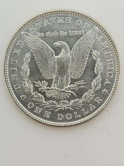 1887 Morgan Silver Dollar, UNC