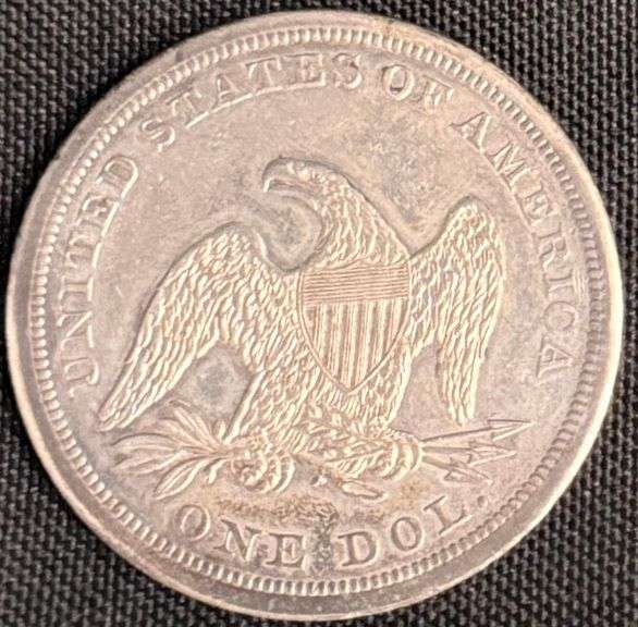 1842 Seated Dollar